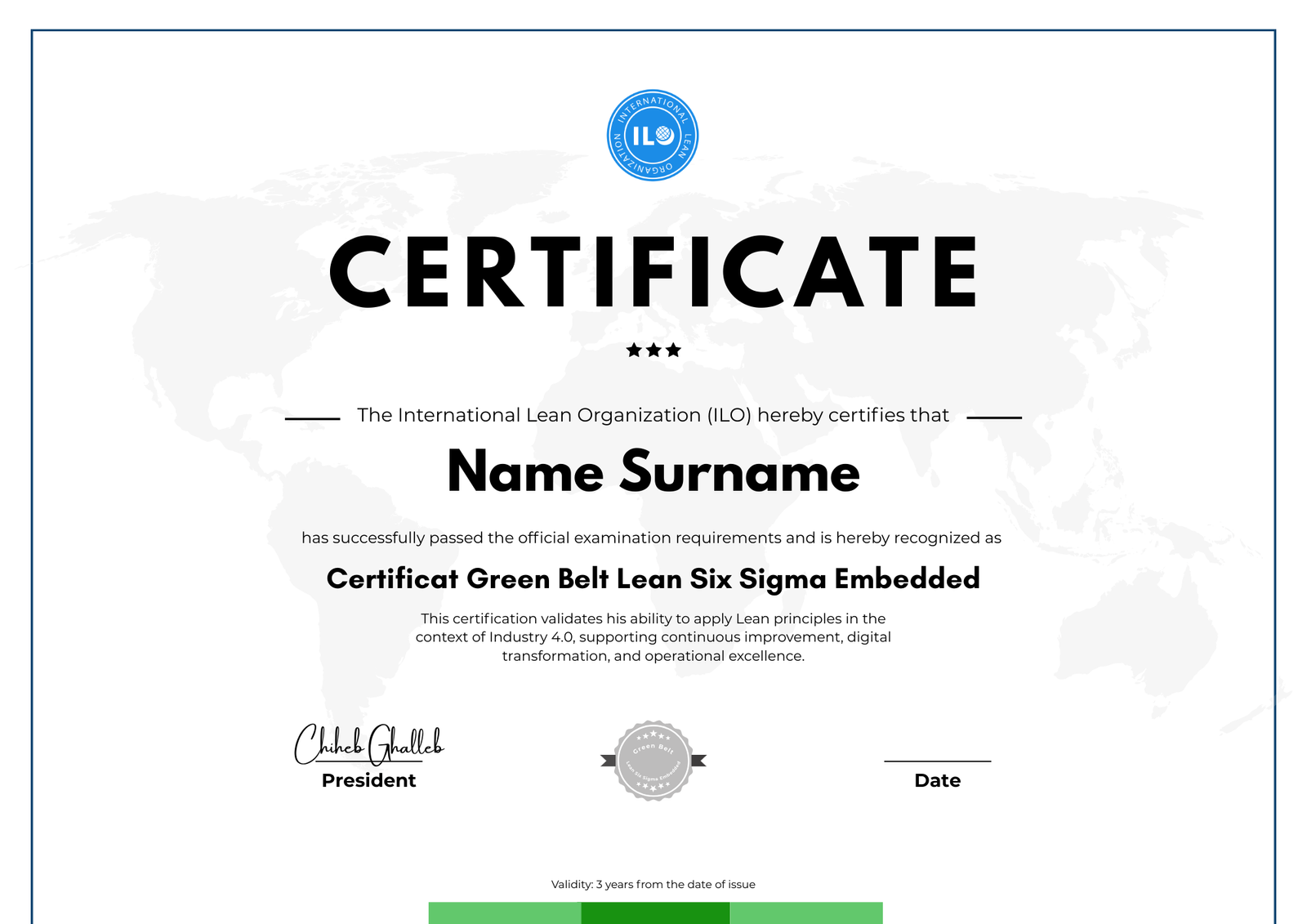 Certification Lean Six Sigma