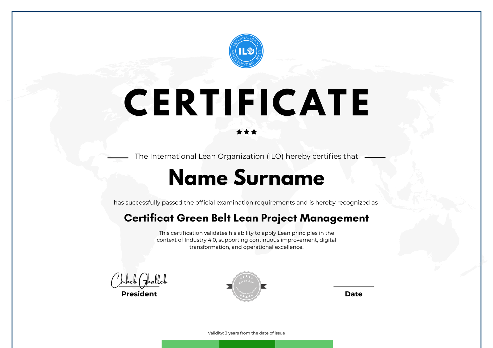 Certification Gestion de Projet Lean 4.0