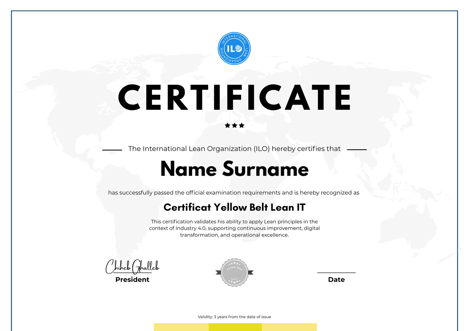 Certification Lean IT