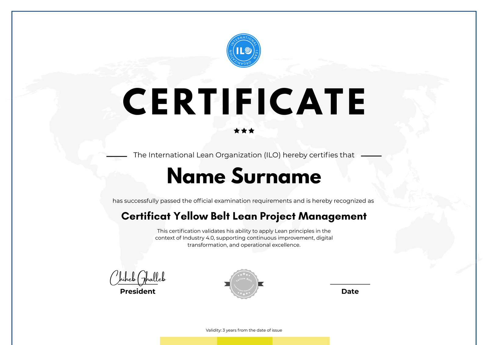 Certification Lean Project Management